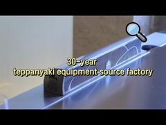 Fabrieksdirecte teppanyaki grill - 95% vetverwijdering en aangepaste ontwerpen